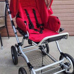 Bumbleride Red Parm Stroller