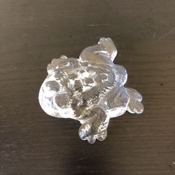 Frog paperweight