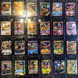 (34) Pokemon XY Mega EX LOT Mid-Era Flashfire Fists Primal Breakthrough Ancient Phantom Fates Skies