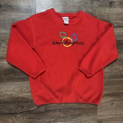 Mickey Mouse Fleece Crewneck Size M
