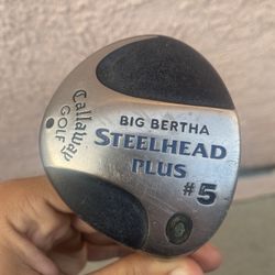 Callaway Big Bertha Steel Head Plus #5