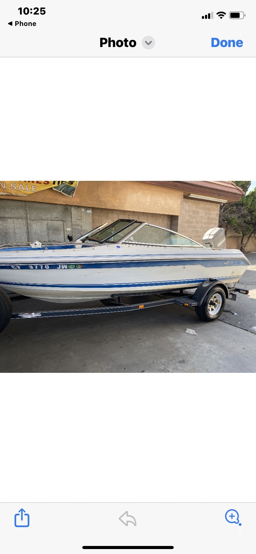 1989 Searay 16’