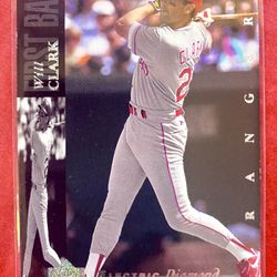 Will Clark 1994 Upper Deck Electric Diamond Card