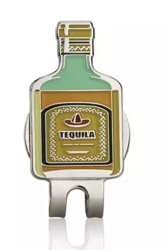 Tequila Golf Ball Marker