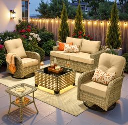 Patio furniture set outdoor new in the box