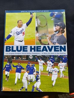 Blue Heaven LA Dodgers World Series Commemorative Book