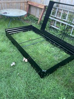 Yardbliss premium galvanized steel raised garden bed
