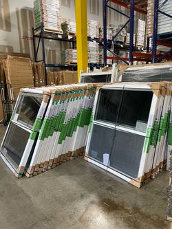 Hurricane Impact Window French Sliding Glass Door 36x 80 72x80 96x80