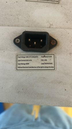 Two Large LED Growlights