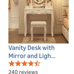 Vanity desk New