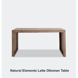 Ottoman Table/ TV Stand