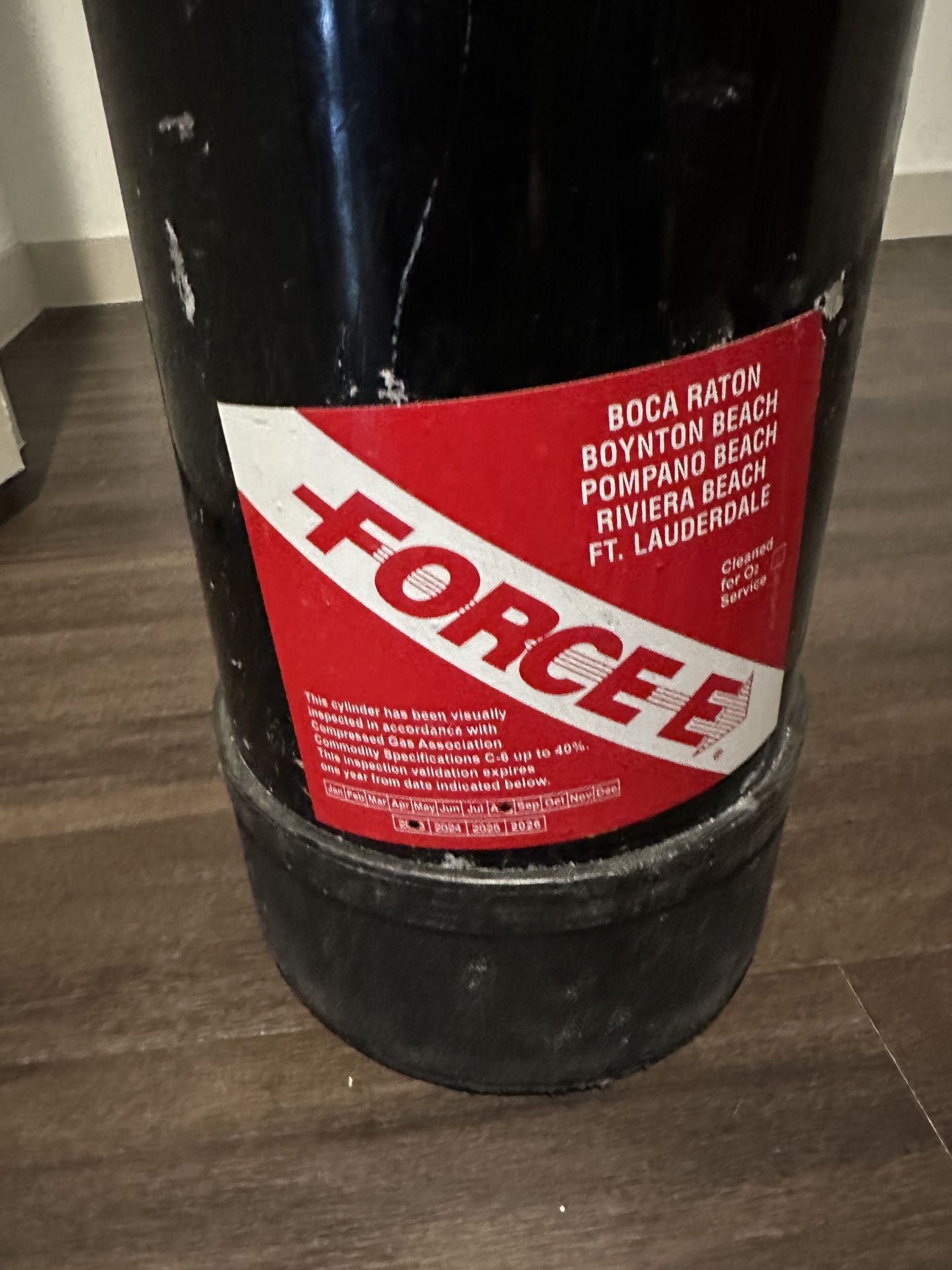 6 Aluminum Tanks Vis And Hydro Done