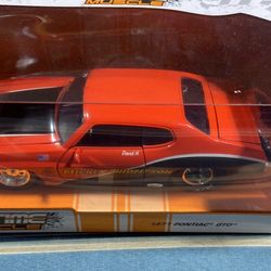 1970 Ford Mustang Boss 429 Candy Red with White Stripes "Super Boss" "Bigtime Muscle" Series 1/24 Diecast 