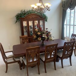 Dining Room Table And China Cabinet