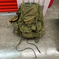  Vietnam Era Army Issue Field Backpack 