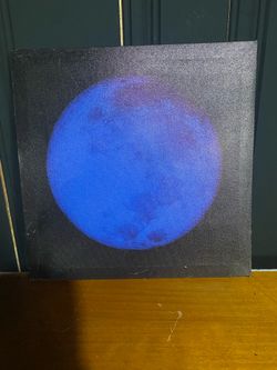 Blue full moon