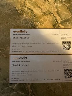 Chad Prather tickets