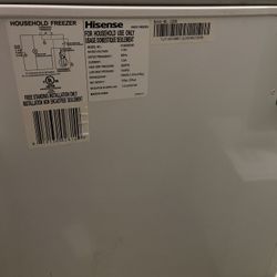 Hisense Chest Freezer — 5 cu ft