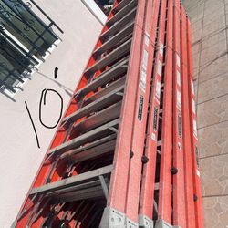 Excellent condition, different sizes heavy duty double sides, ladders