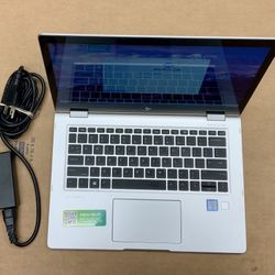 HP Elitebook X360 1030 G7 Laptop 13 Inch 2in1 Convertible  Intel I5 Processor 8GB RAM 256gb SSD Windows Touch Screen Notebook Wifi Bluetooth 