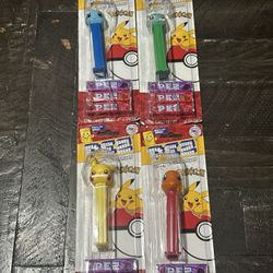 Pez Pokemon Set Of 4 2019 Sealed 