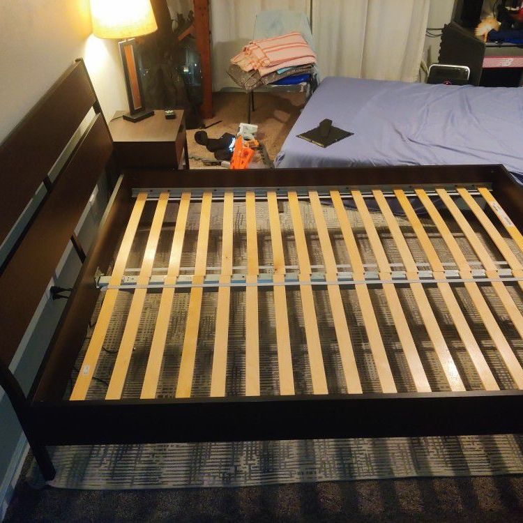 IKEA Queen Size Bed With Dresser