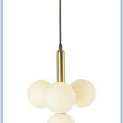 Baoden Mid Century modern 4 light pendant RETAIL $135