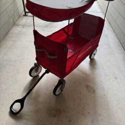 Radio Flyer 3 In 1 With Canopy - Red . Barely Used 