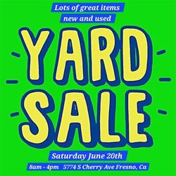Huge Yard Sale
