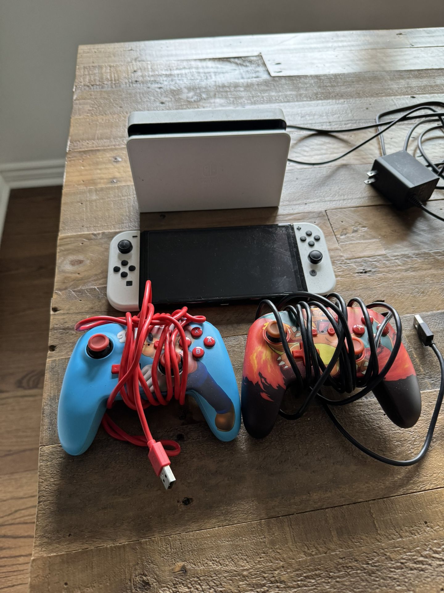 Oled Switch With 5 Games