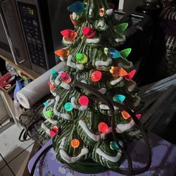 Vintage Ceramic Christmas Tree 