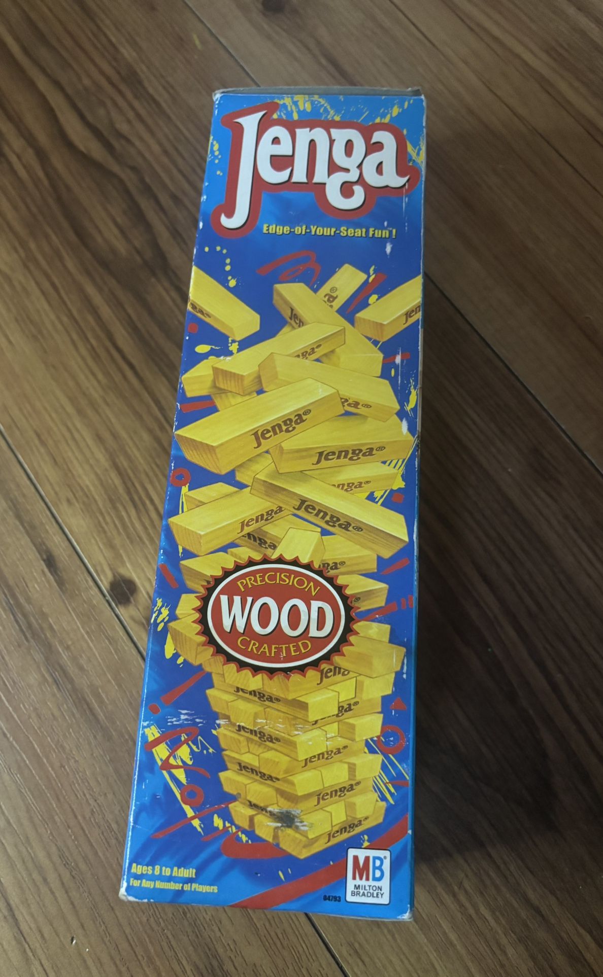 Vintage 1986 Milton Bradley Jenga game