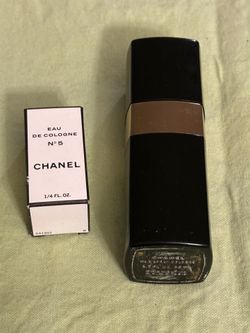 Coco Chanel No 5 Eau DeCologne 1/4 oz-whit Spray Atomizer  Black (empty),La Toja READ DESCRIPTION 
