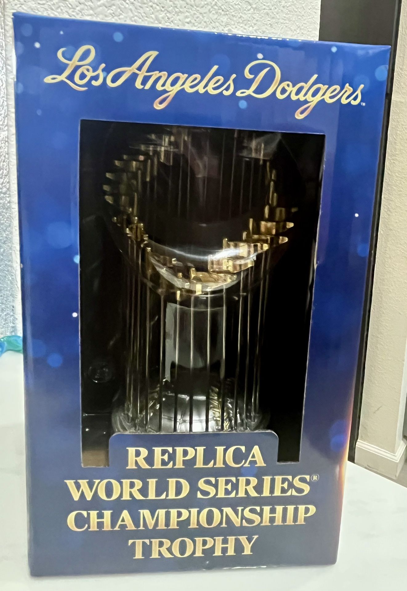 Dodgers 2024 World Series Replica Trophy Collectible