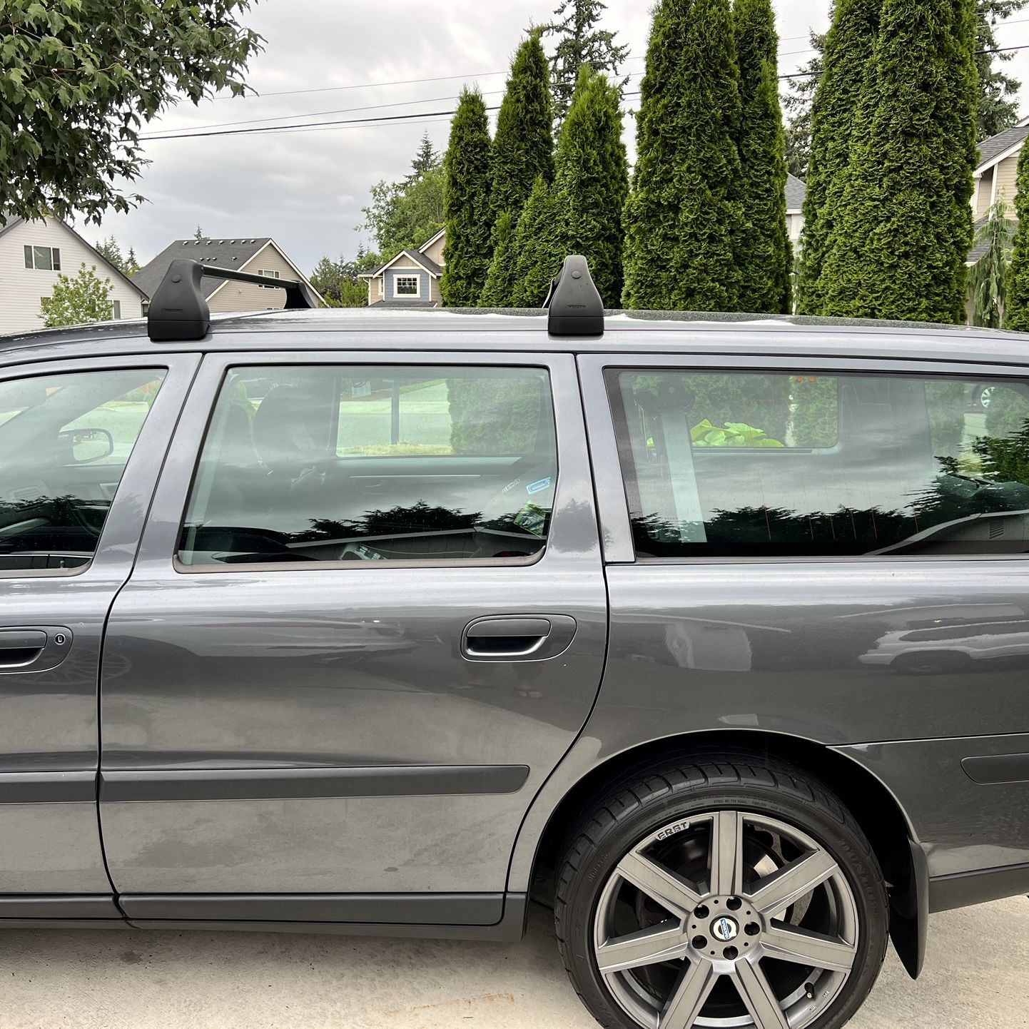 Roof Rack For Cars Without Rails Compatible With Volvo XC70 P2