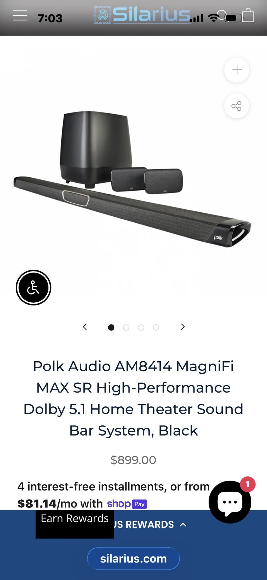 Polk Audio Wireless Surrround Sound System