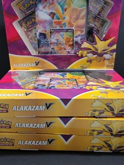 Pokemon Alakazam V Box TCG Vivid Voltage ⚡