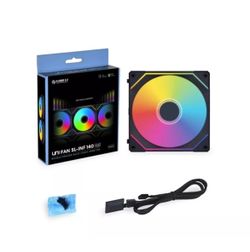 LIAN LI UNI FAN SL INFINITY SL-INF 140 RGB BLACK 1 PACK  140mm - New & Sealed