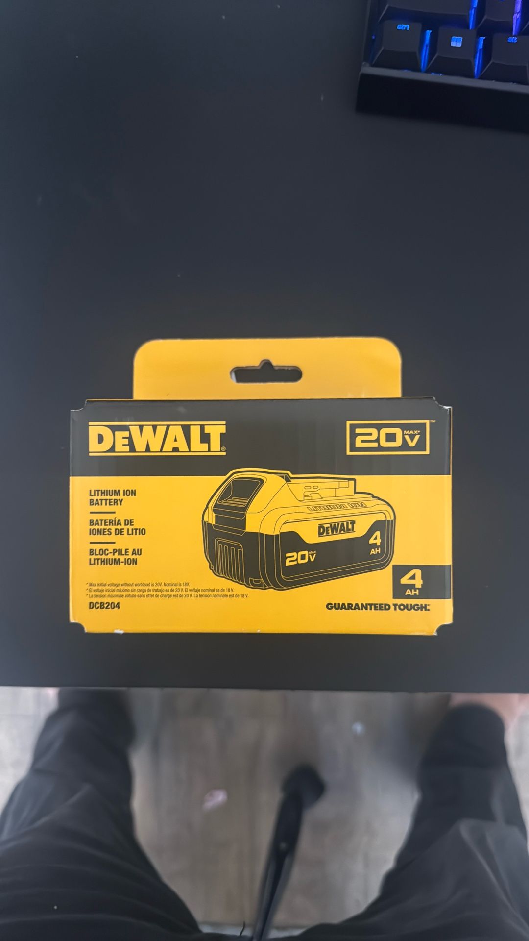 DeWalt 20v Battery