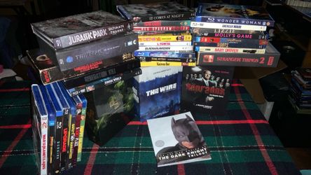 Blue-Ray And DVD Box Sets Along With A Mix Of Other Movies