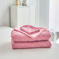 Juego de ropa de cama de 4 piezas para niños pequeños