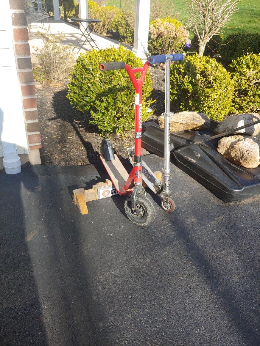 Two Razor Scooters