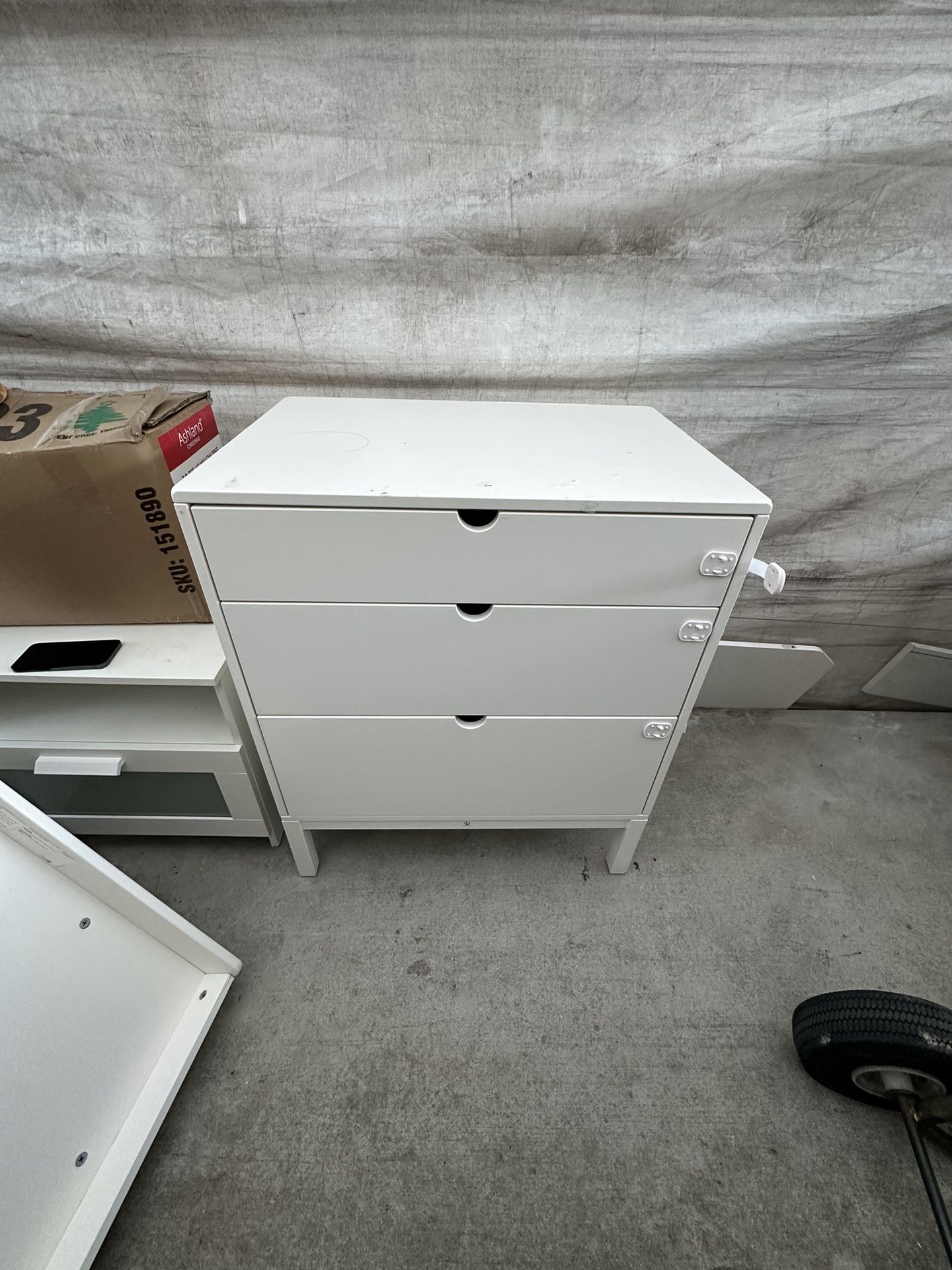 White Ikea Changing Table