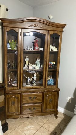 Vintage china cabinet