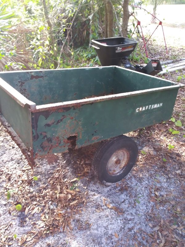 Craftsman dump trailer. for Sale in Punta Gorda, FL OfferUp