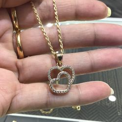 10k Gold Pendant With Chain Rope On Special Deal Friday Special …