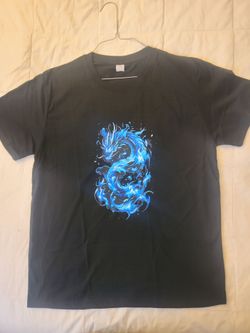 Blue Water Dragon Tshirt -- BRAND NEW LOOKS COOL!