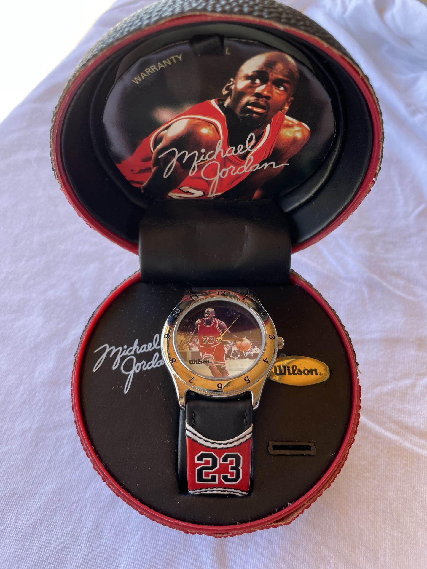 Vintage 1997 Michael Jordan WILSON Collectible Watch