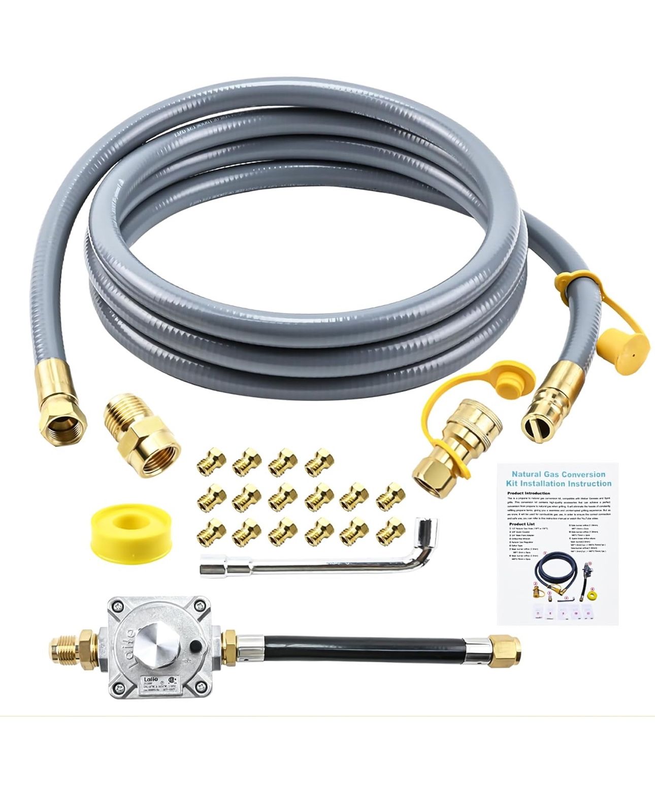 Propane to Natural Gas Conversion Kit for Grill Compatible with weber genesis...