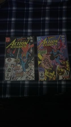 Action Comics Lot: #547 & #548 (1983)